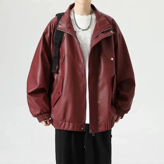 Loro Leather Jacket – Premium Fit & Metallic Zippers