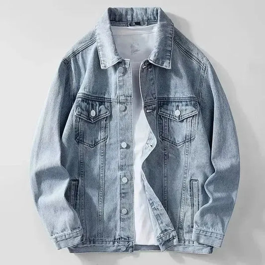 Grit Jacket – Premium Soft-Touch Denim Jacket