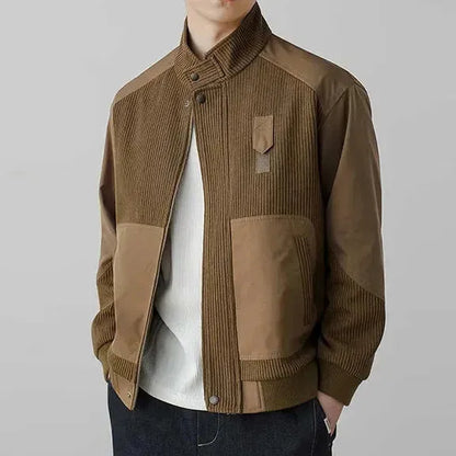 Draven Corduroy Patchwork Jacket