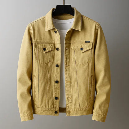 Elvar Denim Jacket – Classic Fit Trucker for Men