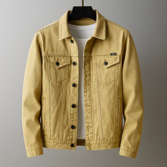 Elvar Denim Jacket – Classic Fit Trucker for Men