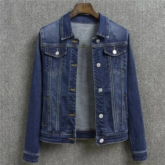 Evane Denim Jacket – Faded Wash Regular Fit