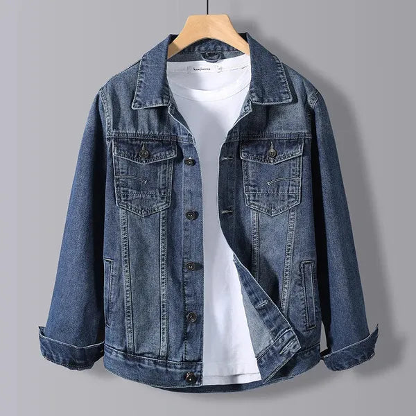 Rover Denim Jacket – Classic Fit Washed Denim
