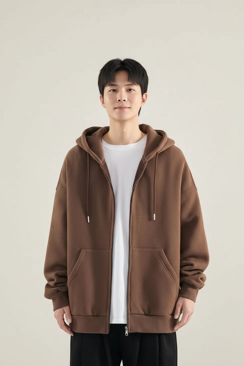 Axten Hoodie – Relaxed Zip-Up for Street Style
