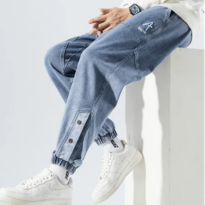 Asphalt Denim Joggers – Relaxed Streetwear Fit