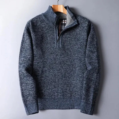 Maer Cardigan – Soft Cotton Quarter-Zip Pullover
