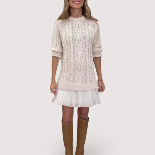 Savina Knit Everyday Dress – Soft Stretch & Flattering Fit