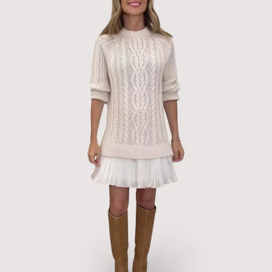 Savina Knit Everyday Dress – Soft Stretch & Flattering Fit