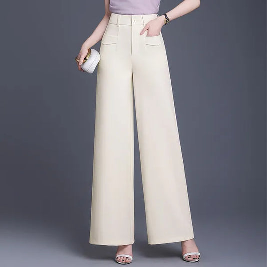Mevra High-Rise Wide-Leg Pants