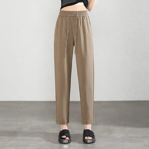Clyra Pants – High-Rise Cigarette Trousers for Women