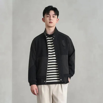 Draven Corduroy Patchwork Jacket