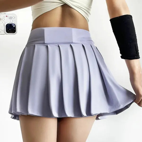 Vani Pleated Skort – Women's Athletic Mini Skirt Shorts