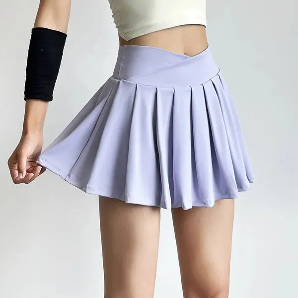 Vani Pleated Skort – Women's Athletic Mini Skirt Shorts