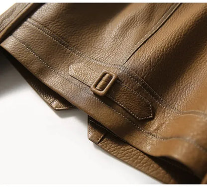 Romana Faux Leather Jacket – Cruelty-Free & Tailored