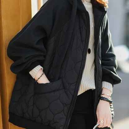 Edena Quilted Jacket – Insulated with Fleece Sleeves