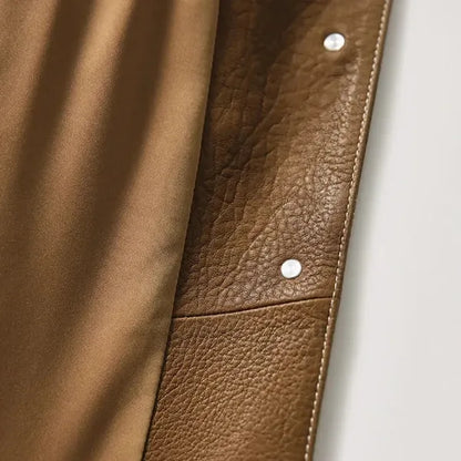 Romana Faux Leather Jacket – Cruelty-Free & Tailored