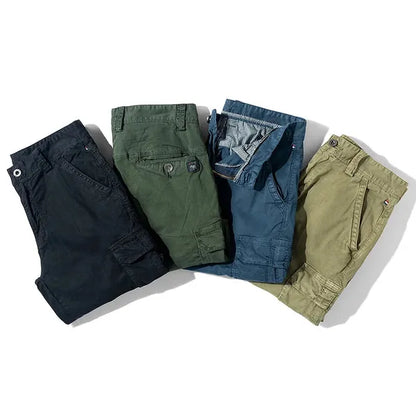 Arlo 100% Cotton Cargo Shorts – Lightweight Summer Style