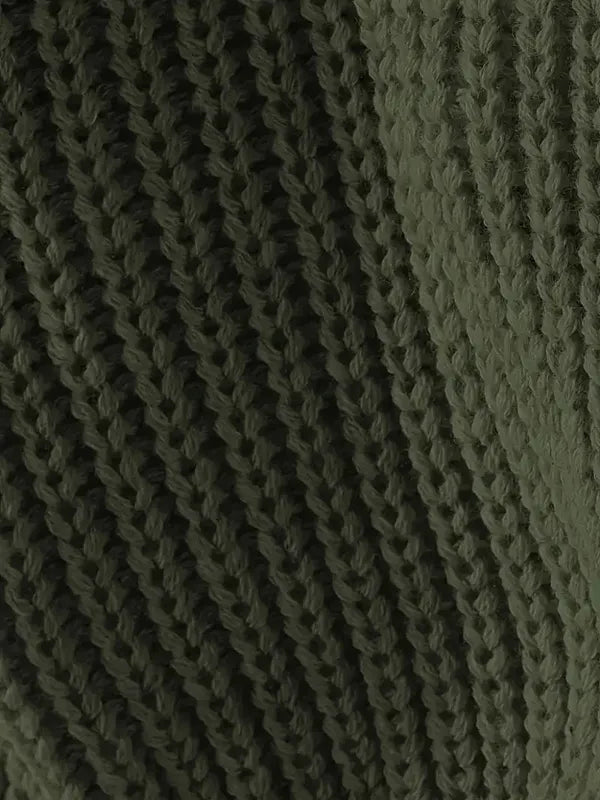 Viona Crop Sweater – Soft Blouson Mock Neck Knit