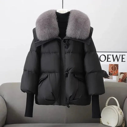 Eleen Parka Jacket – Women's Insulated Parka with Fur Collar