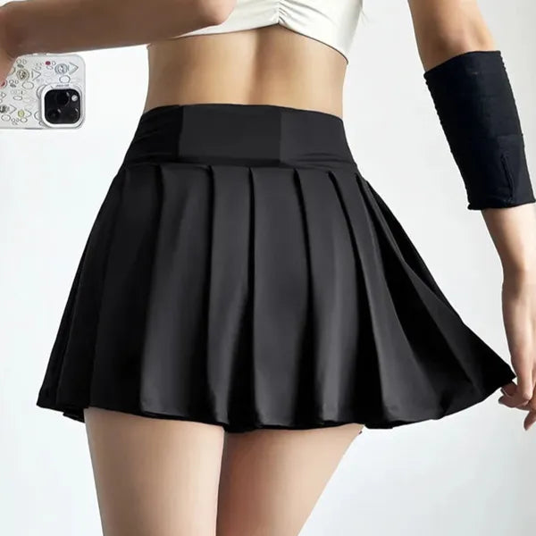 Vani Pleated Skort – Women's Athletic Mini Skirt Shorts