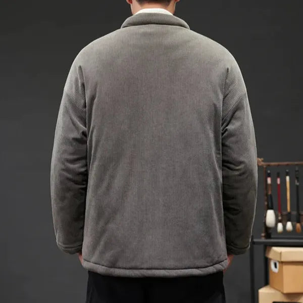 Kai Corduroy Jacket – Tang Suit-Inspired Winter Coat