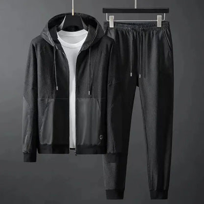 Glaze Tracksuit – Lightweight Breathable Hoodie Set