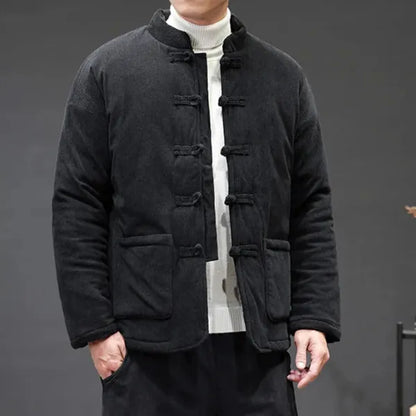 Kai Corduroy Jacket – Tang Suit-Inspired Winter Coat