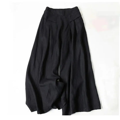 Calça Bellamy Cintura Alta Perna Larga - Conforto Premium