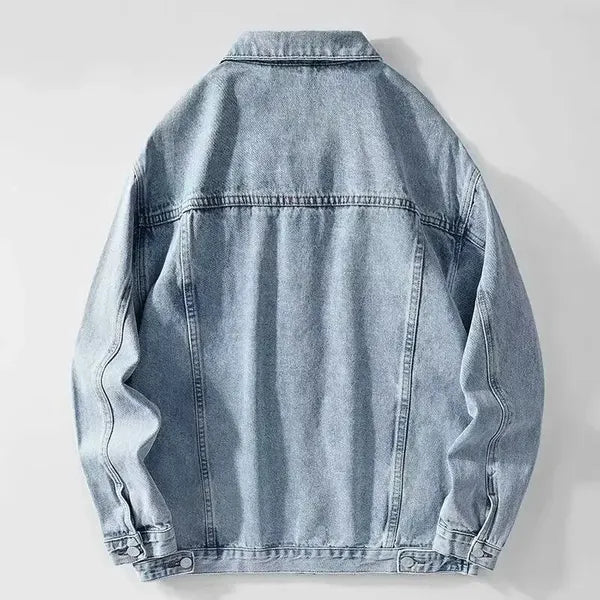 Grit Jacket – Premium Soft-Touch Denim Jacket