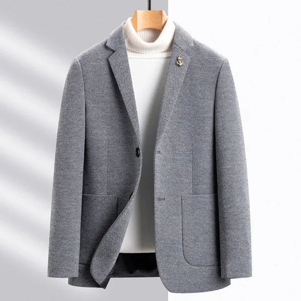 Genoa Wool Coat – Tailored 100% Wool Overcoat