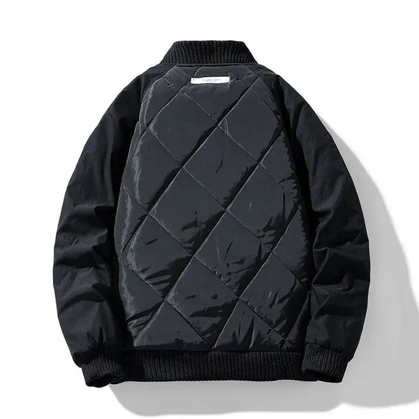 Vertex Padded Bomber Jacket – Quilted & Oversized
