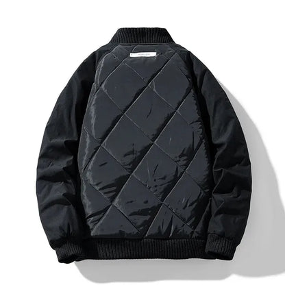 Vertex Padded Bomber Jacket – Quilted & Oversized