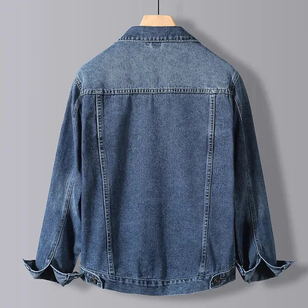 Rover Denim Jacket – Classic Fit Washed Denim