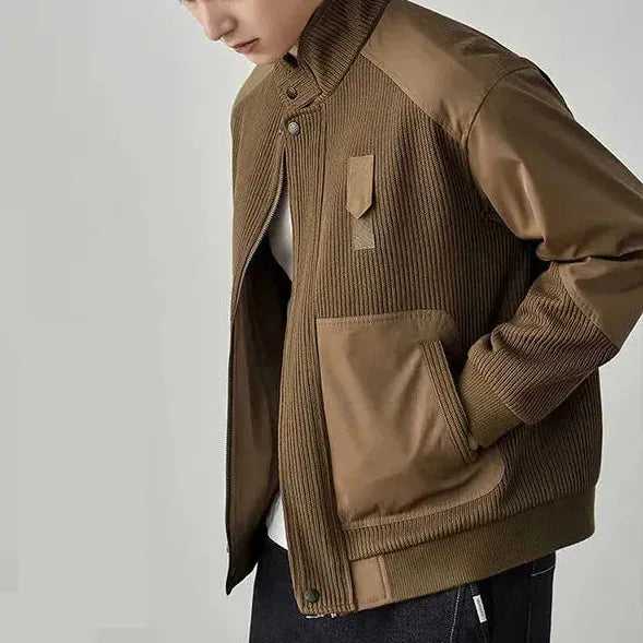 Draven Corduroy Patchwork Jacket
