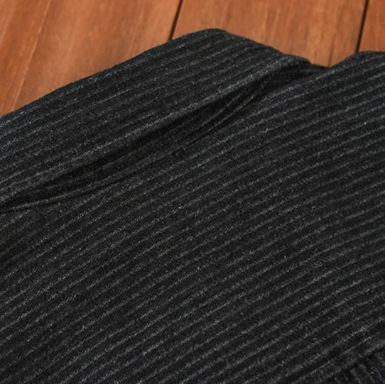 Brano Striped Denim Jacket – Spring Layering Essential