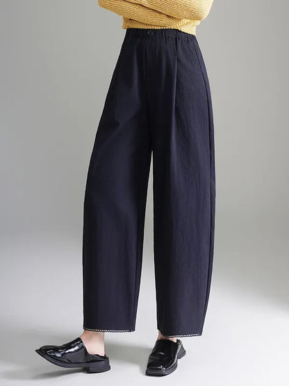 Islyn Balloon Pants – High-Waist Wide-Leg Trousers