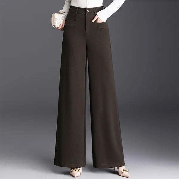 Amra Pants – High-Waist Wide-Leg Tailored Trousers
