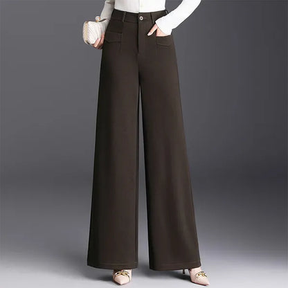 Amra Pants – High-Waist Wide-Leg Tailored Trousers