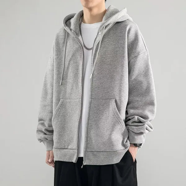 Axten Hoodie – Relaxed Zip-Up for Street Style