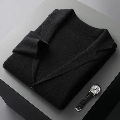 Mica 100% Wool Slim-Fit V-Neck Cardigan