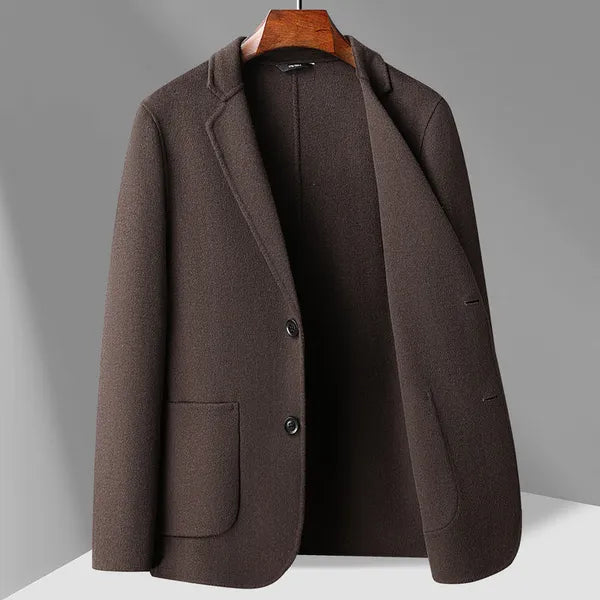 Stanley Wool Coat – 100% Double-Face Wool