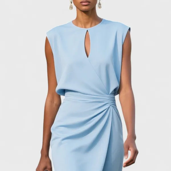 Mirev Fitted Midi Dress – Work to Evening Style