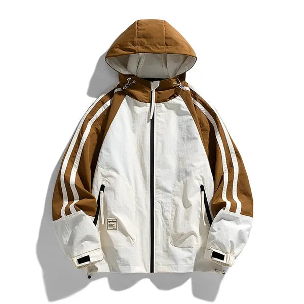 Nova Jacket – Hooded Water-Resistant Windbreaker