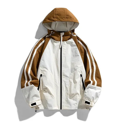 Nova Jacket – Hooded Water-Resistant Windbreaker