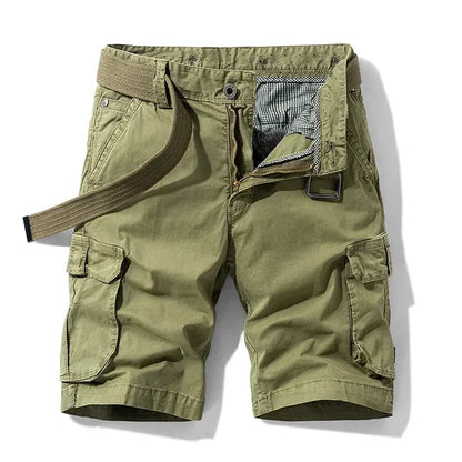Arlo 100% Cotton Cargo Shorts – Lightweight Summer Style