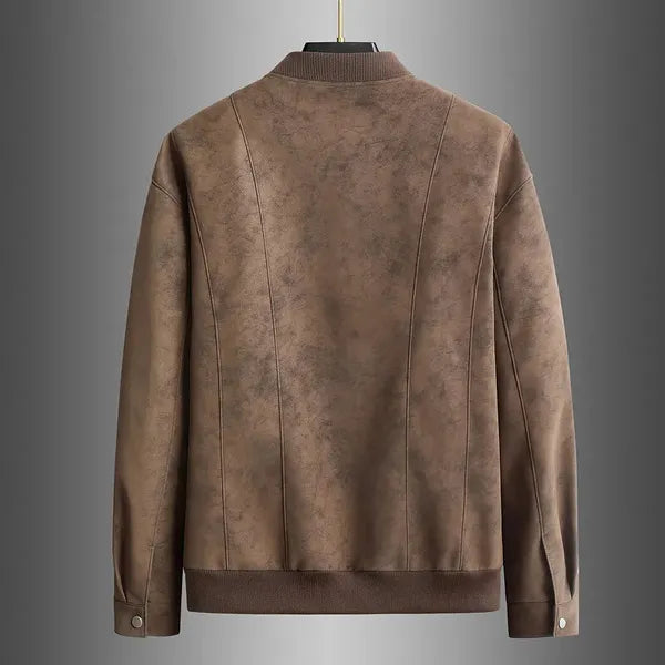 Rowan Leather Jacket – Soft Suede, Relaxed Fit