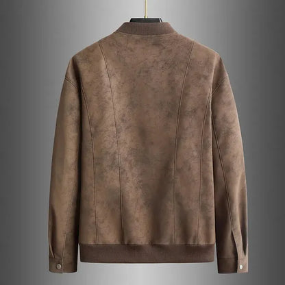 Rowan Leather Jacket – Soft Suede, Relaxed Fit