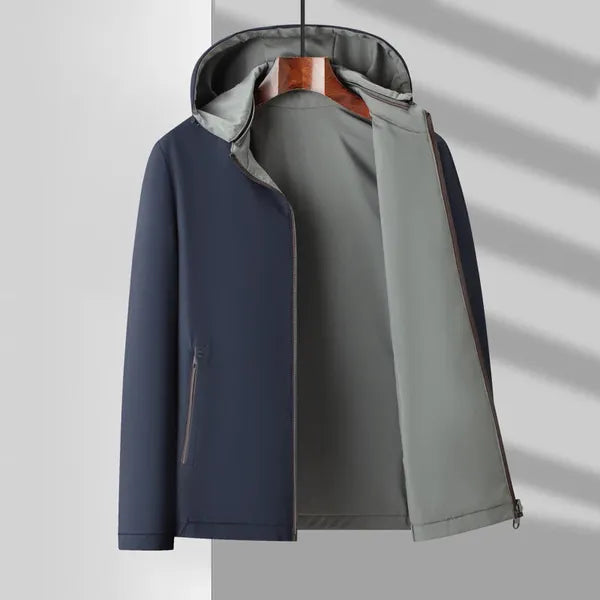 Mezlan Hooded Jacket – Water-Resistant & Lightweight