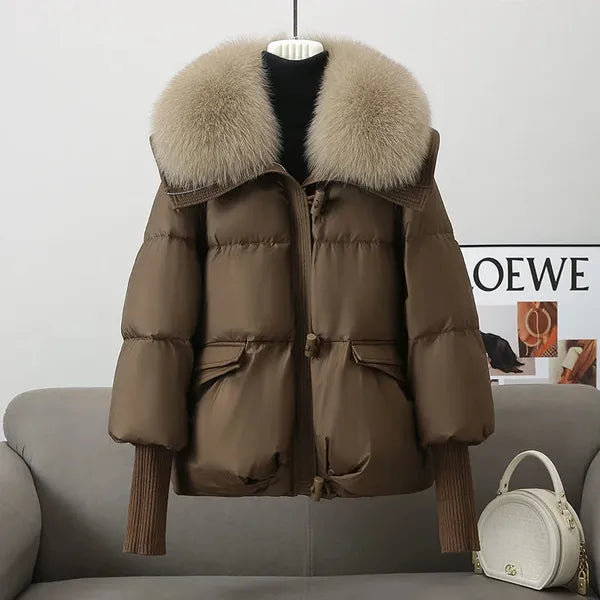 Eleen Parka Jacket – Women's Insulated Parka with Fur Collar