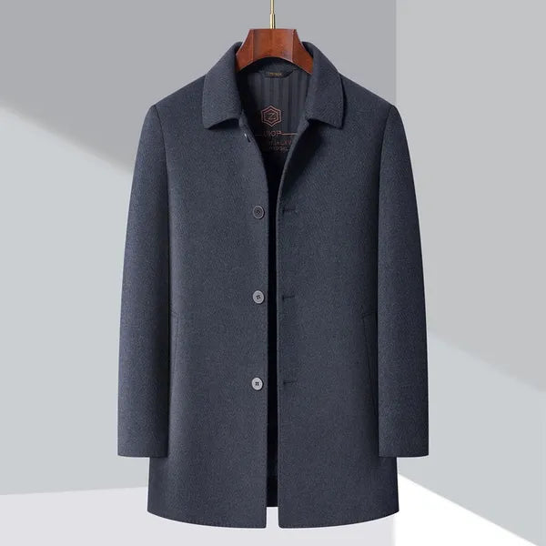 Remar Overcoat – Tailored Premium Wool Mid-Length Coat